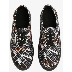Harry Potter Chibi Characters Lace-Up Sneakers size 6